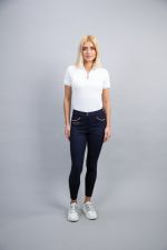 Jaltika Pantalon équitation fix system grip - Navy/Rose Gold Jaltika Pantalon équitation fix system grip - Navy/Rose Gold