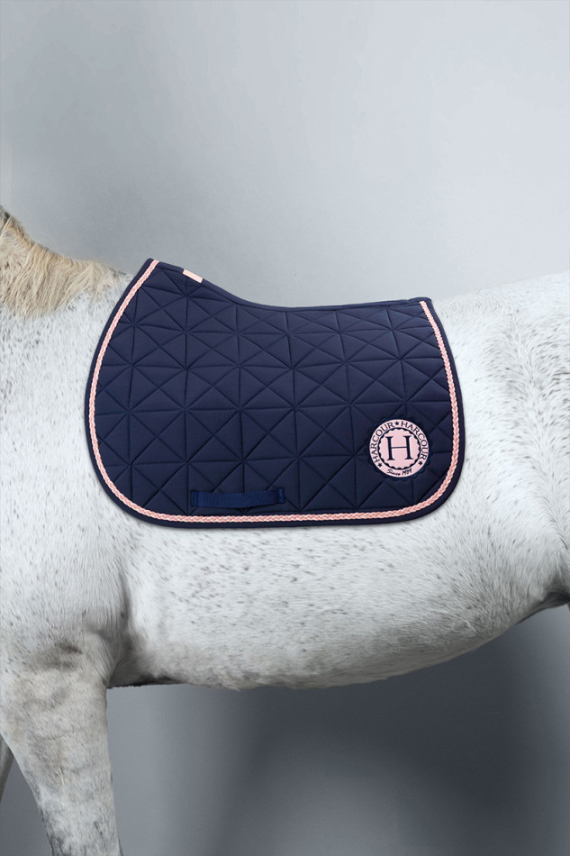 Suze Satteldecke - Navy/Pink
