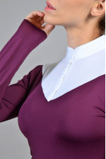 Cognac Woman LS Competition polo Winter 22 Cognac Woman LS Competition polo Winter 22