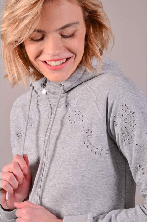 Felpa con cappuccio Sweet da donna