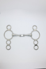 Mors Pessoa 3 Ringe doppelte Braut flache Verbindung 18mm Mors Pessoa 3 Ringe doppelte Braut flache Verbindung 18mm